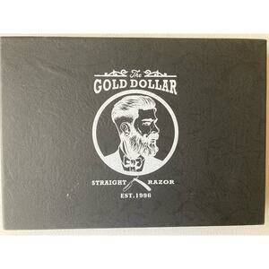 Gold Dollar Straight Razor Kit